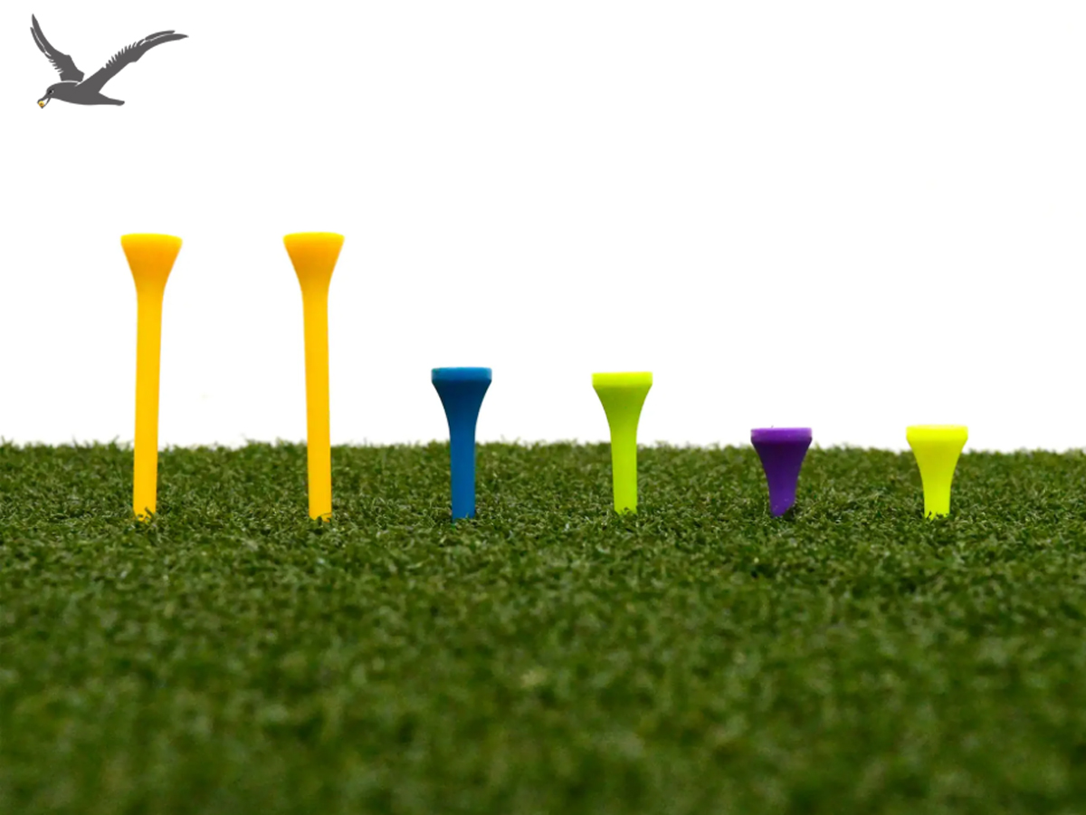 Valg af golf tee længde