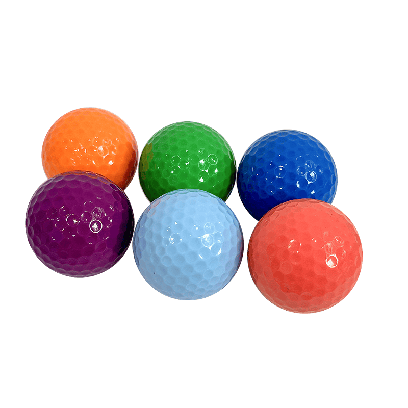 Farverig praksis golfbold